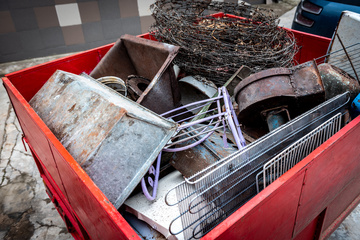 recyclage de déchets métalliques Aubord